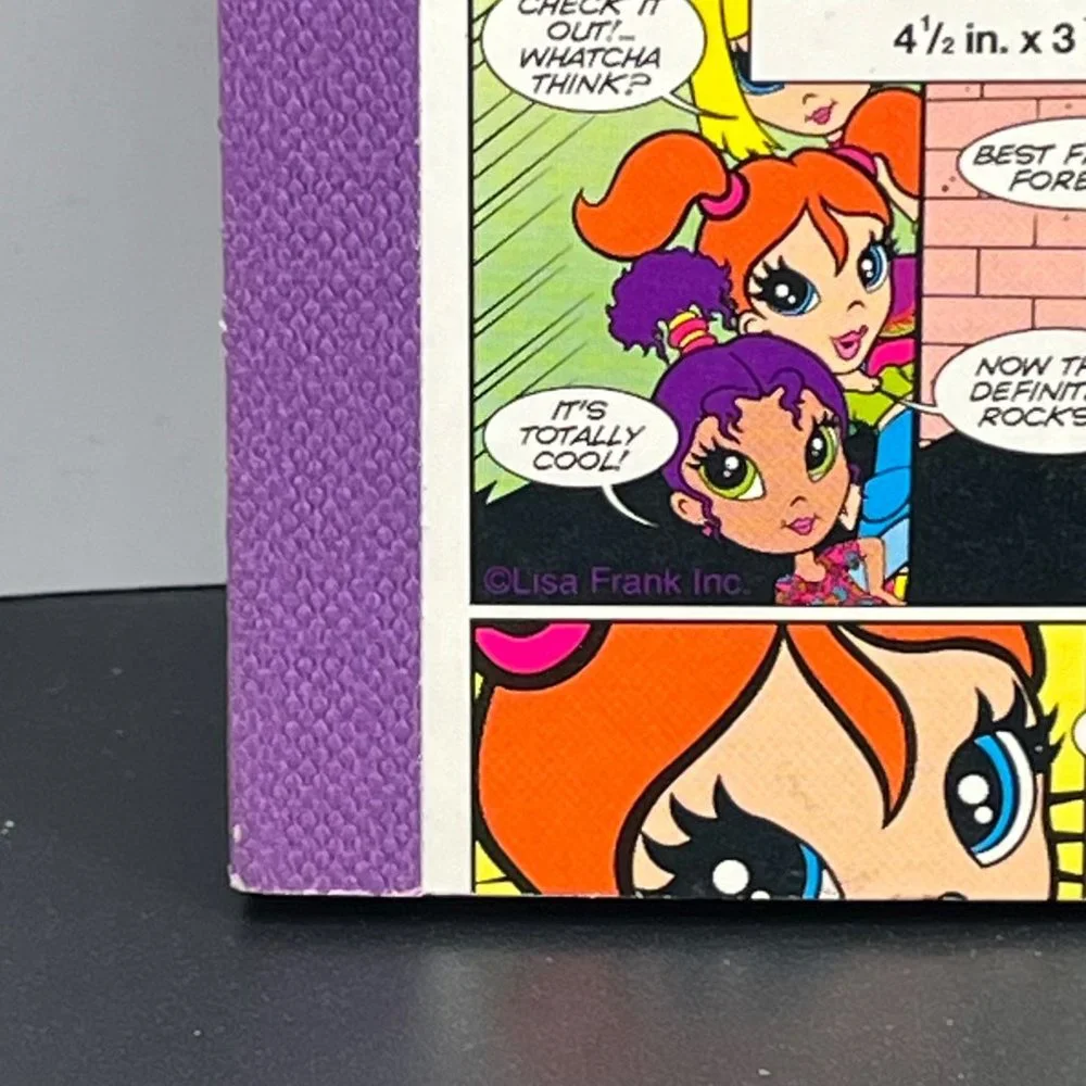 Lisa Frank Comic Strip Mini Composition Book 4.5